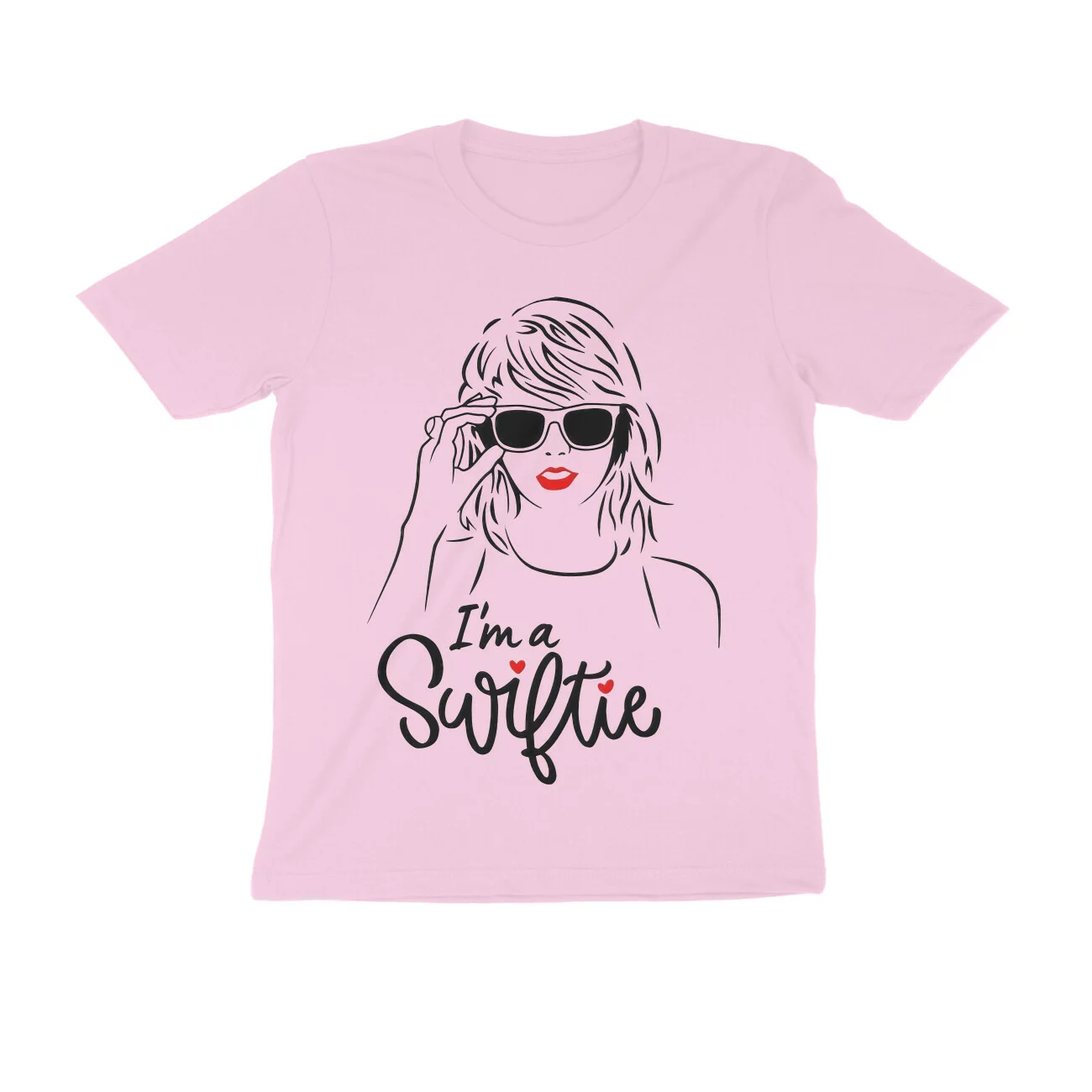 Swiftie T-shirt Rosa med design